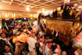 安産祭りの様子・御旅所にて